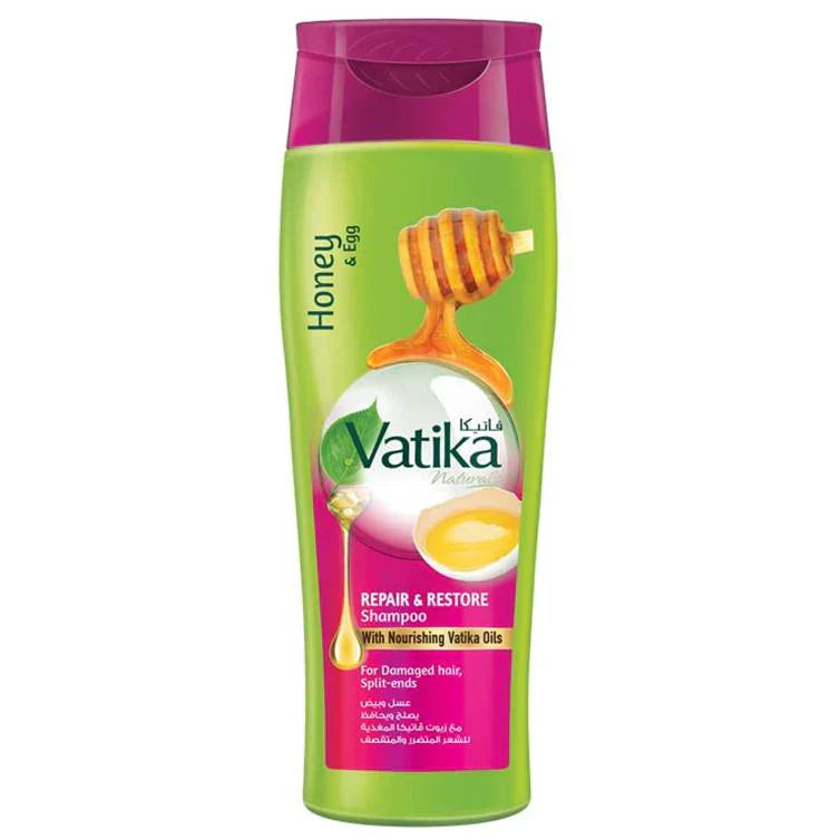 Dabur Vatika Honey and Egg Repair & Restore Shampoo 185ml Vatika