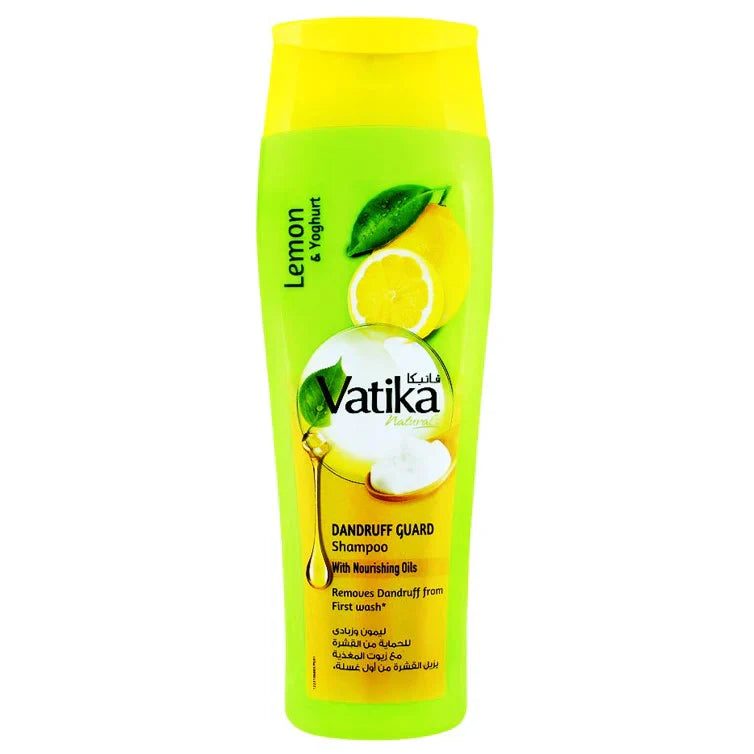 Dabur Vatika Neem and Lemon Dandruff Guard Shampoo 185ml Vatika