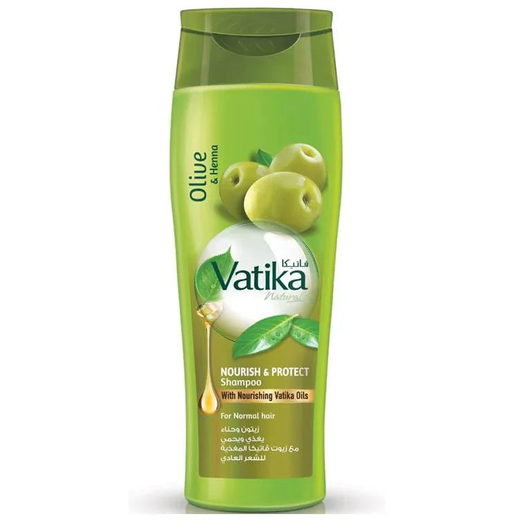 Dabur Vatika Olive & Henna Nourish & Protect Shampoo 185ml Vatika