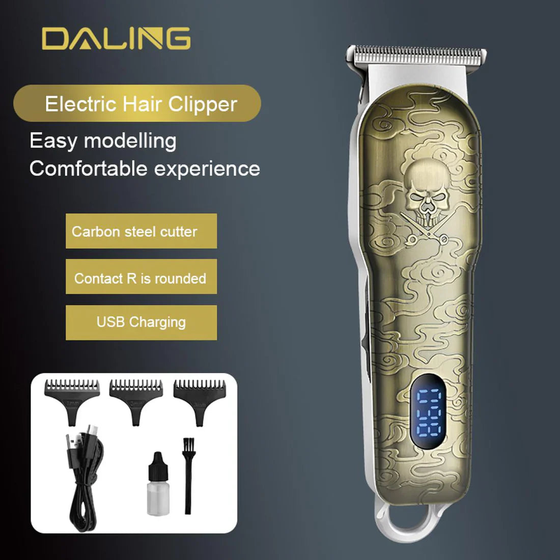 Daling DL-1327 hair trimmer for men Daling