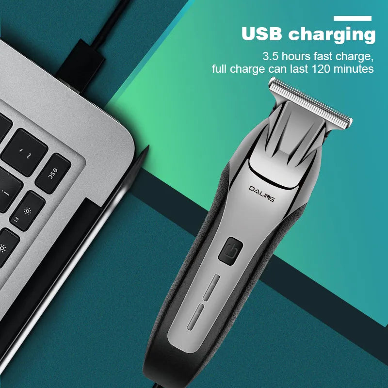 Daling DL-1511 Professional Rechargeable Hair Clippers For Men Daling
