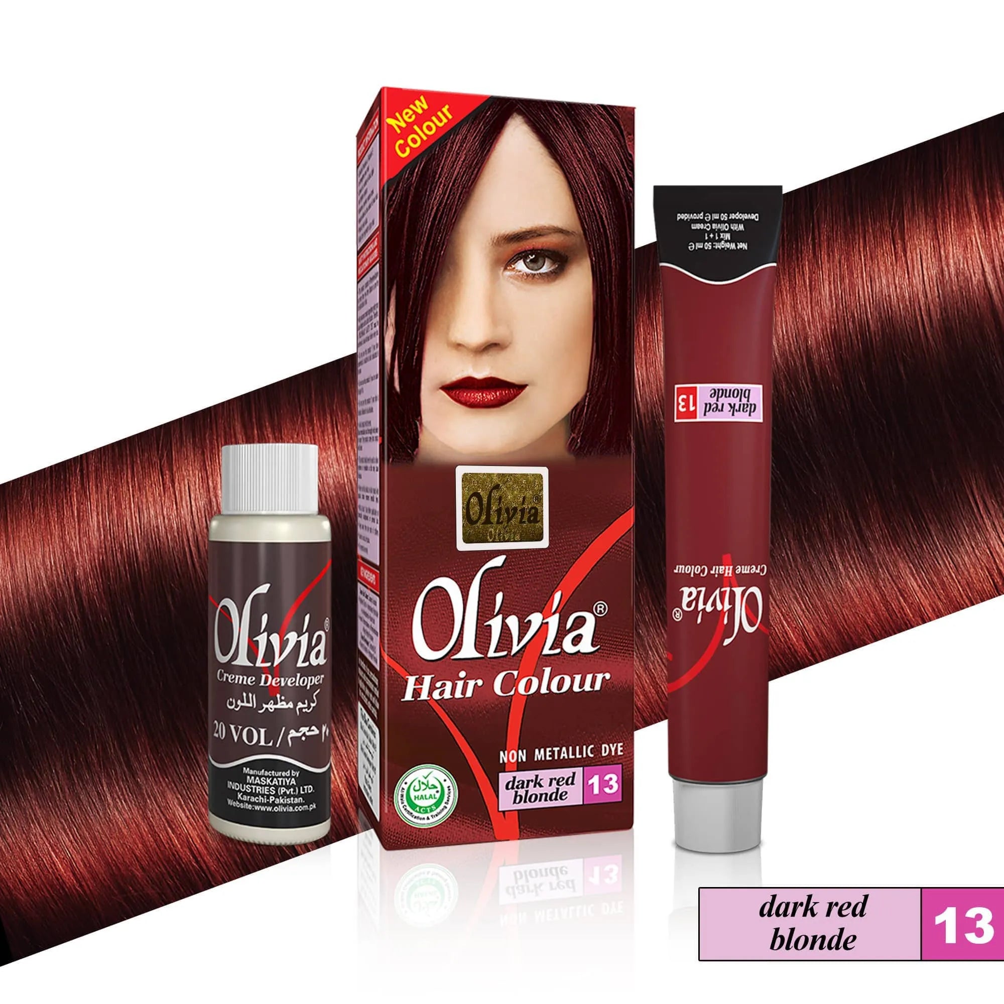 Olivia Hair Colors – Professional Hair Dye Cosmia.pk