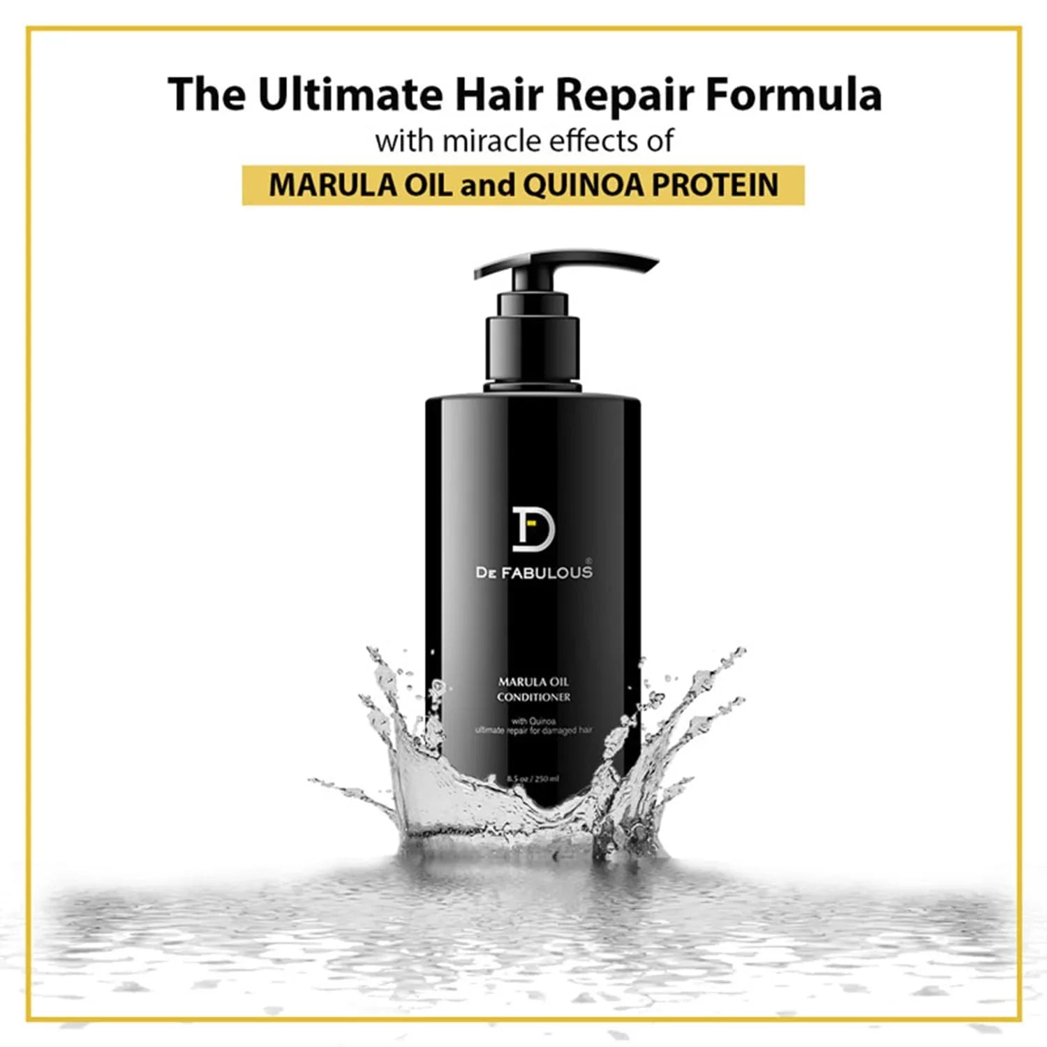 De Fabulous Marula Oil Conditioner - 250ml De Fabulous
