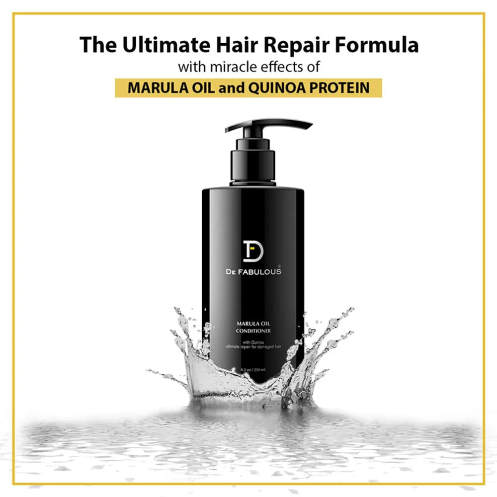 De Fabulous Marula Oil Conditioner - 250ml De Fabulous