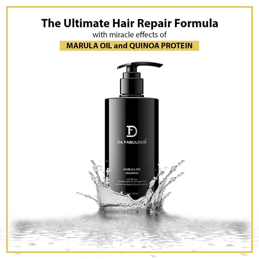 De Fabulous Marula Oil Shampoo - 250ml De Fabulous