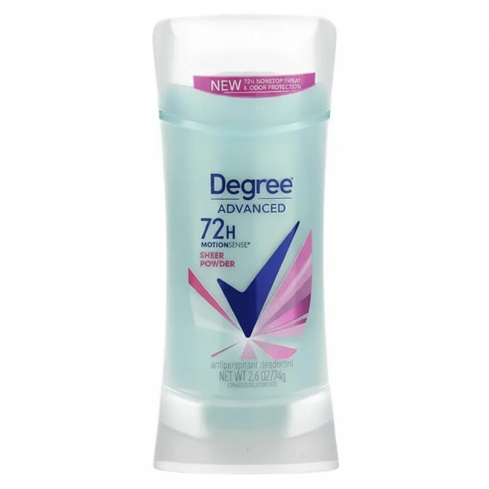 Degree Advanced 72‑Hour MotionSense Antiperspirant Deodorant – Sheer Degree