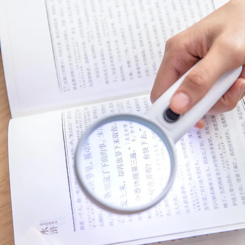 Deli Magnifying Glass 60mm with LED Light deli
