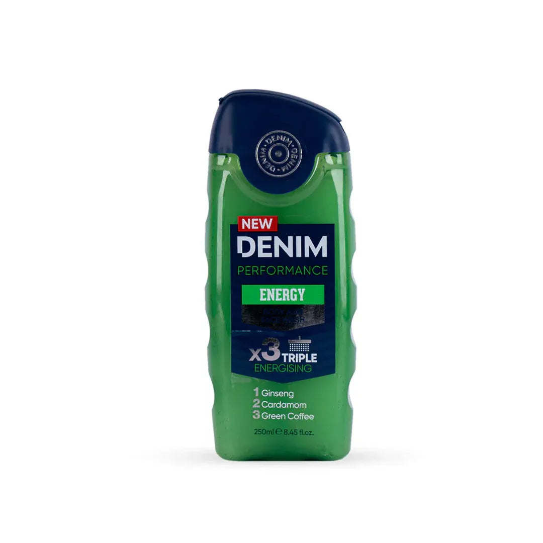 Denim Wild X3 Triple Energy Shower Gel - 250ml Denim
