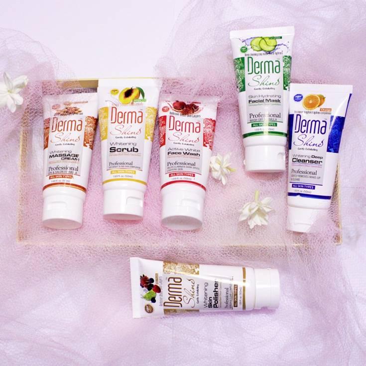 Derma Shine 6-in-1 Facial Fruit Kit - 200g Derma Shine