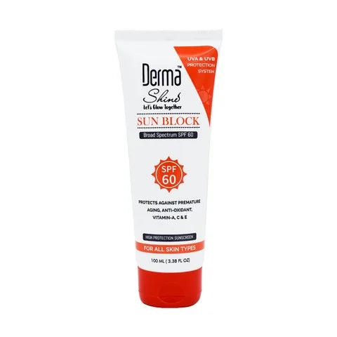 Derma Shine Sunblock - 100ml Derma Shine