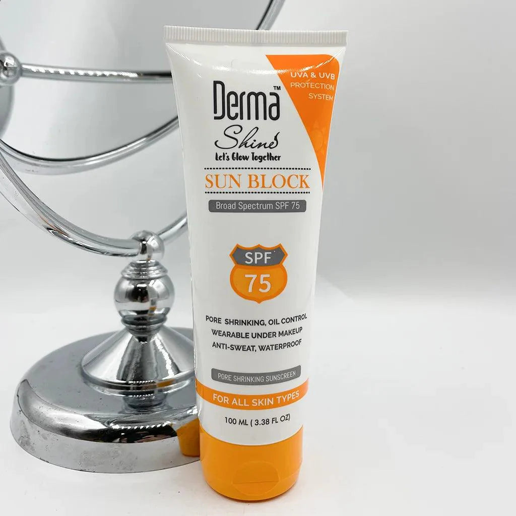 Derma Shine Sunblock - 100ml Derma Shine