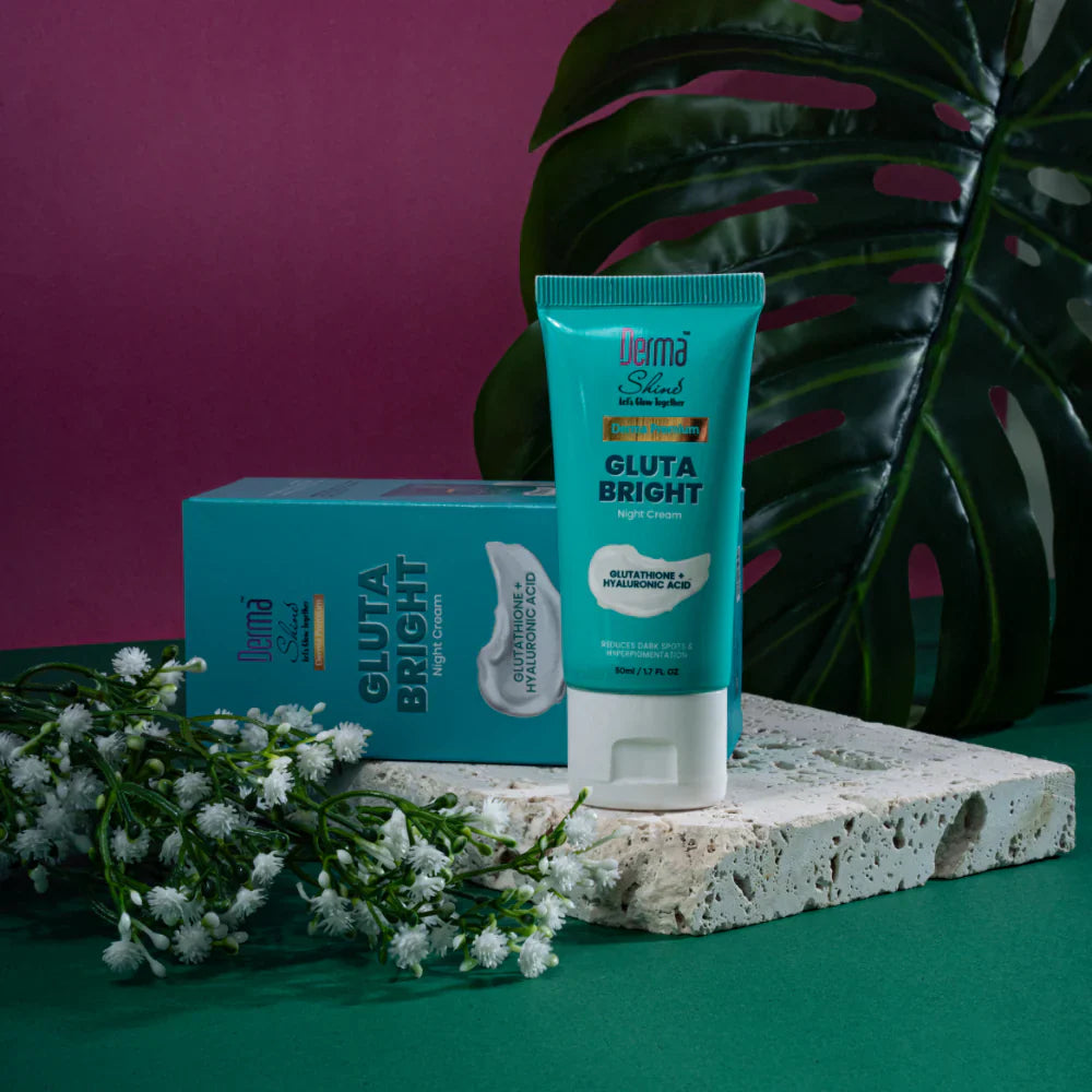 Derma Shine Premium Gluta Bright Night Cream - 50ml Derma Shine