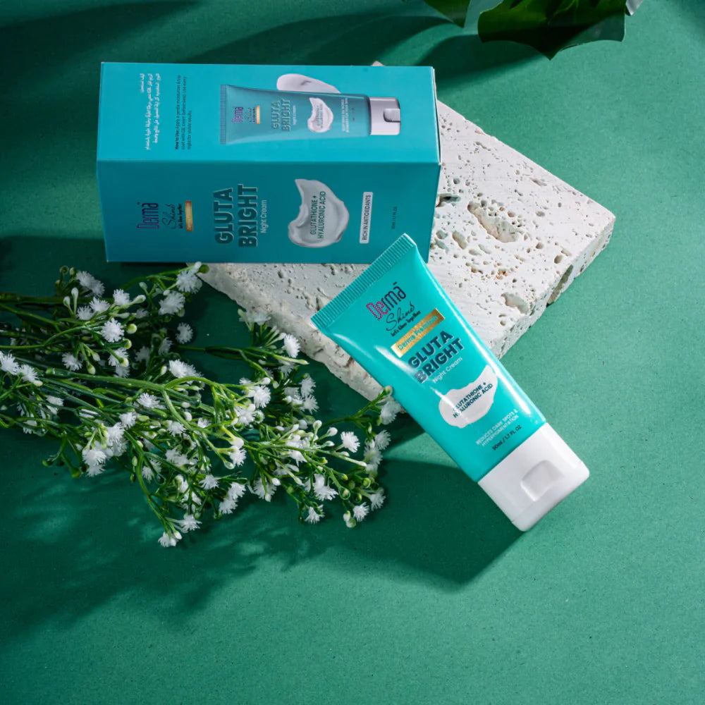 Derma Shine Premium Gluta Bright Night Cream - 50ml Derma Shine