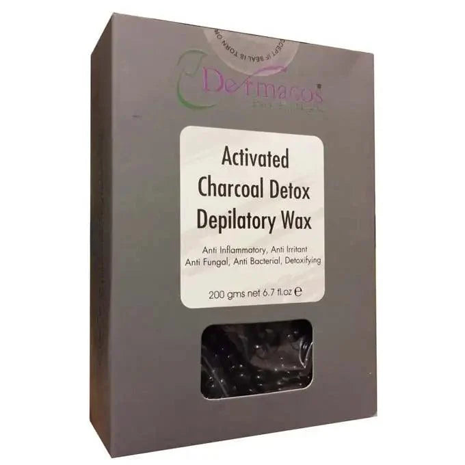 Dermacos Liposoluble Depilatory Wax (Charcoal) Dermacos