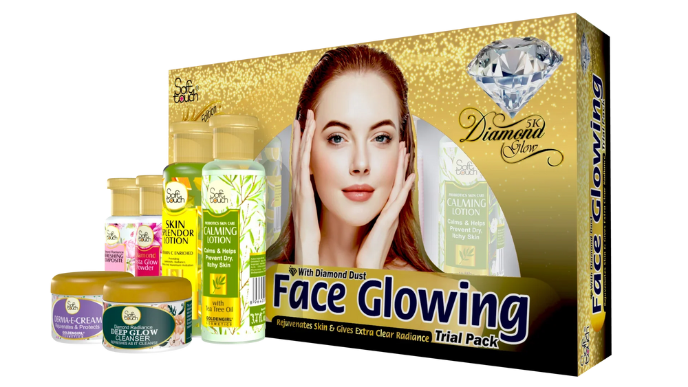 Soft Touch New-Diamond Face Glowing Kit Soft Touch