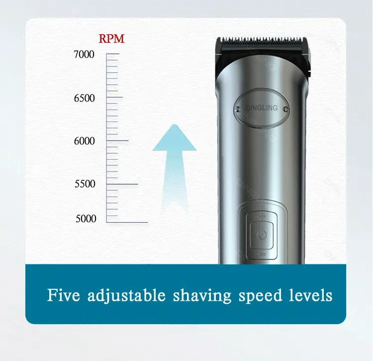 Dingling Professional LCD Electric Hair Clipper RF-696 Dingling