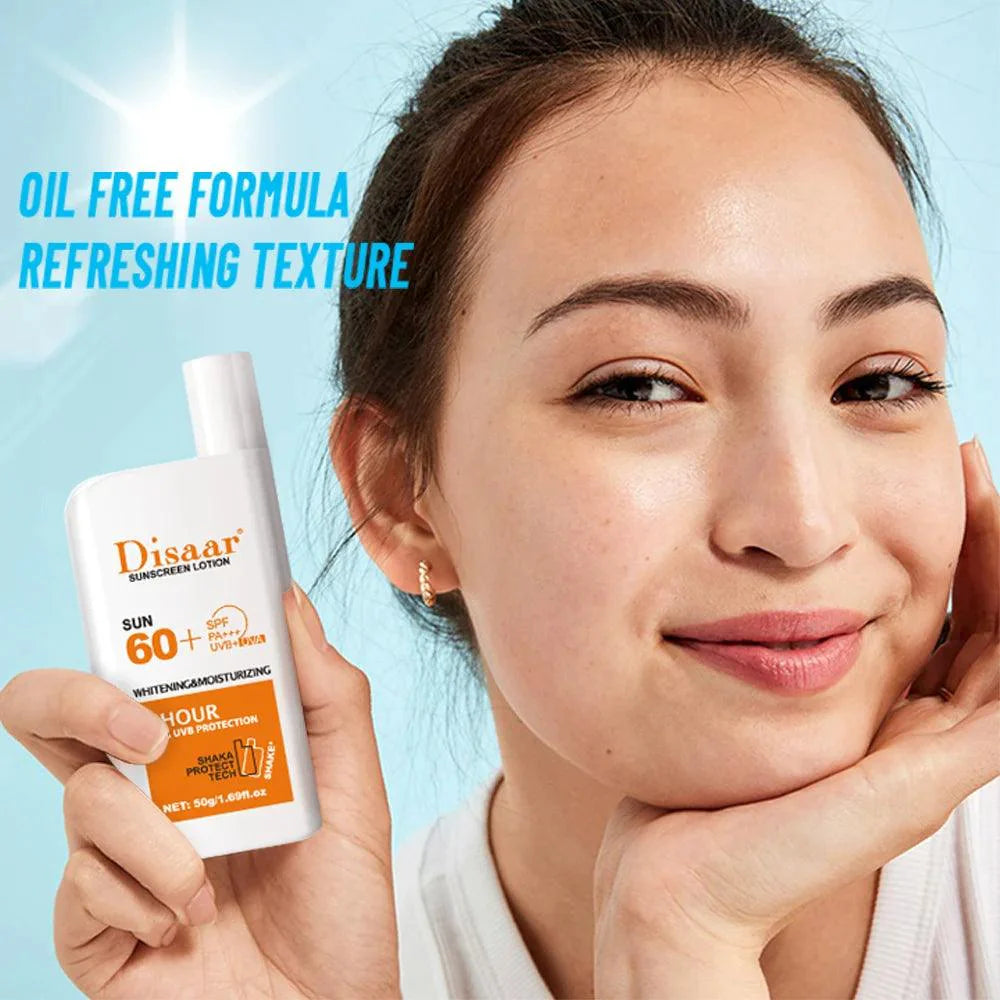 Disaar Sun Screen Lotion Spf Cream SPF Max 60 Oil Free - 50g Disaar