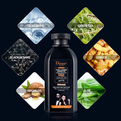 Disaar Collagen Argan Oil Hair Color Shampoo - (8 minutes, 200 ml + Disaar