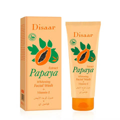 Disaar Papaya Extract Whitening Vitamin E Facial Wash 100g DISAAR