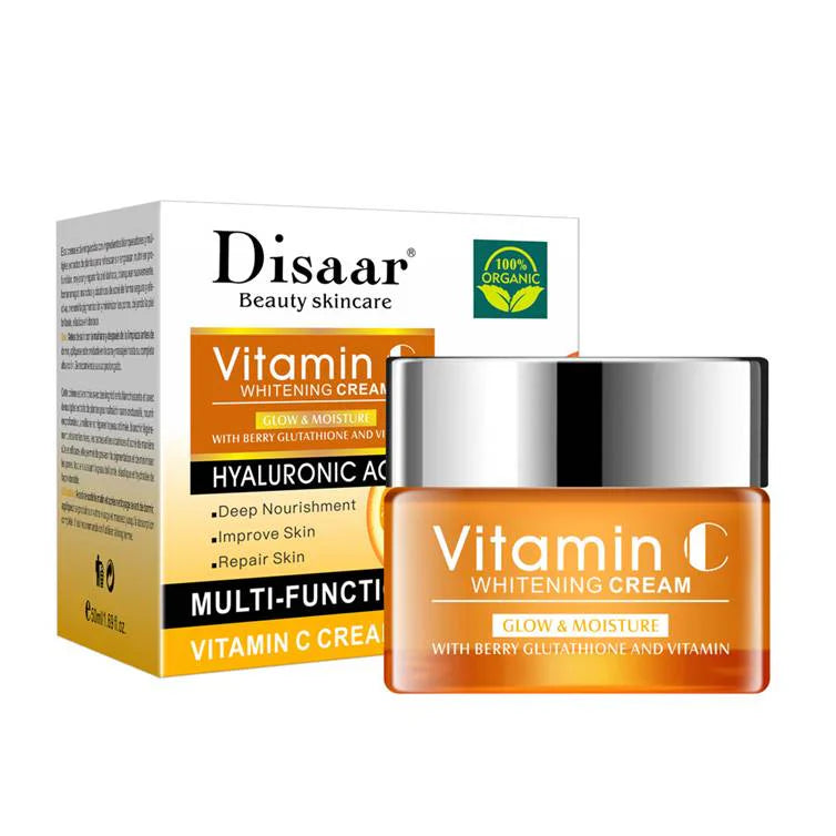 Disaar Vitamin C Whitening Cream with Hyaluronic Acid - 50ml DISAAR