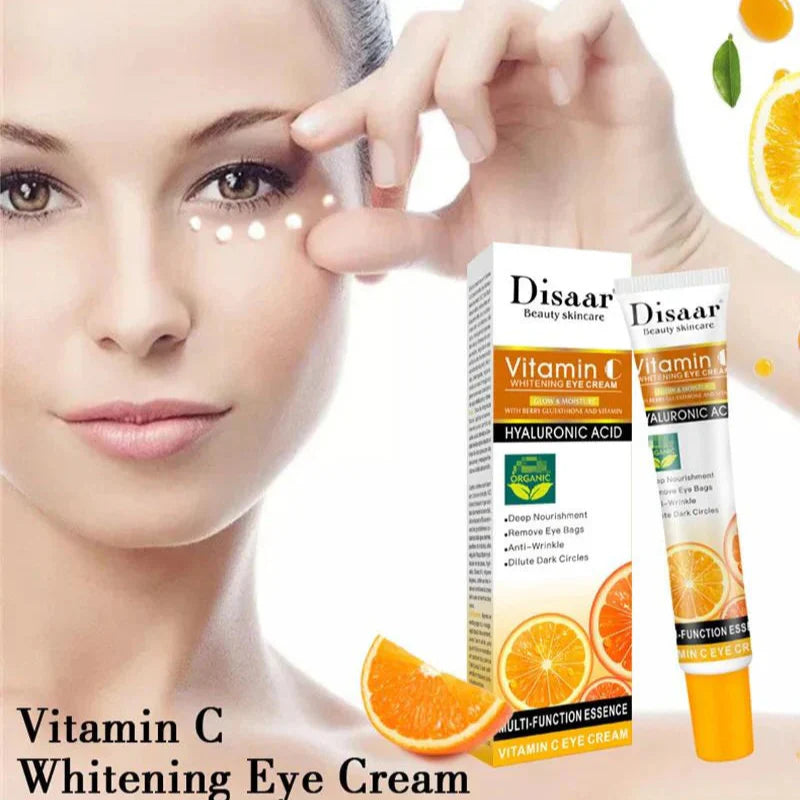 Disaar Vitamin C Whitening Eye Cream with Hyaluronic Acid - 25ml DISAAR