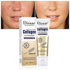 Dissar 100% Collagen Sunblock Whitening SPF 50 Sunscreen Lotion - 50g Disaar