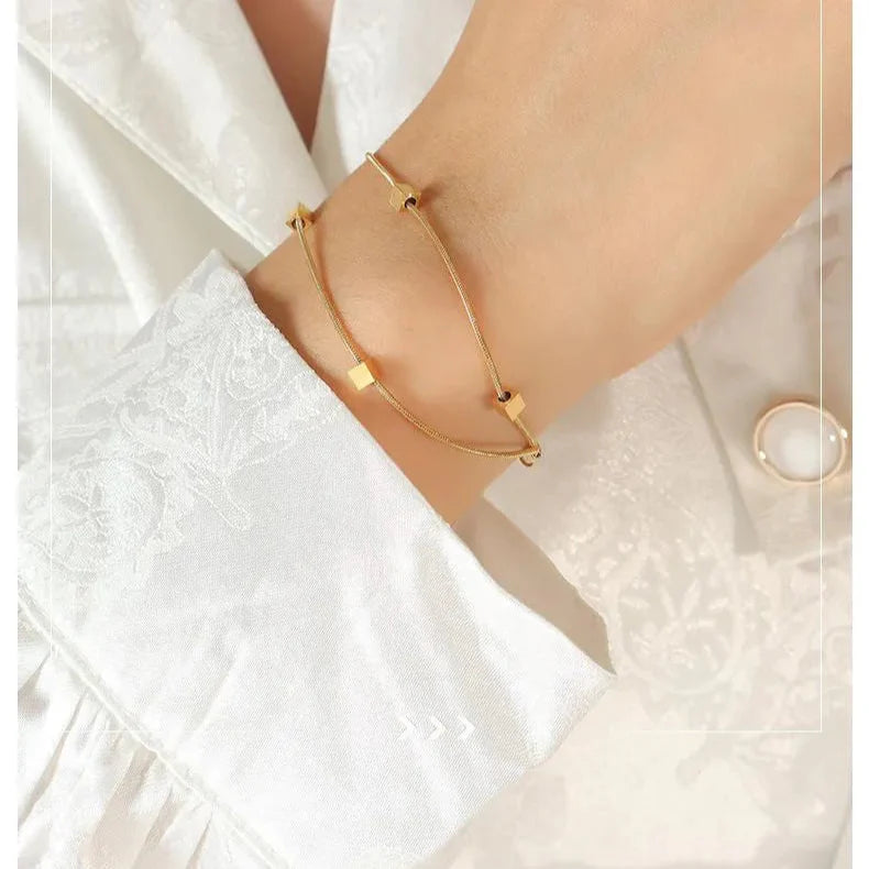 Double Layer bracelet Cosmia