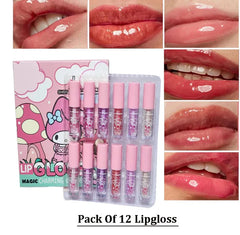 Shiny Douccc 12 Pcs Magic Lip Gloss Shiny Douccc