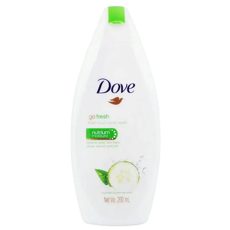Dove Go Fresh Cucumber & Green Tea Scent Body Wash 200ml Dove