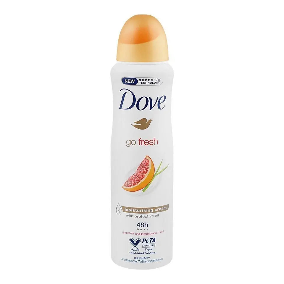 Dove Go Fresh Grapefruit & Lemongrass Body Spray - 150ml Dove