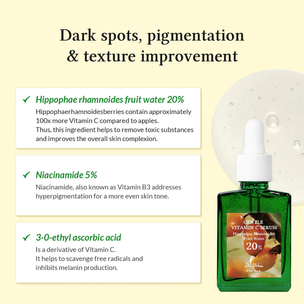 Dr.Althea Gentle Vitamin C Serum - 30ml Dr Althea