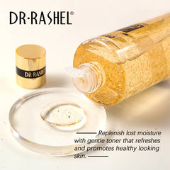 Dr.Rashel 24K Gold Radiance & Anti-Aging Essence Toner - 300ml DR.Rashel