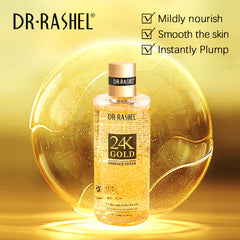 Dr.Rashel 24K Gold Radiance & Anti-Aging Essence Toner - 300ml DR.Rashel