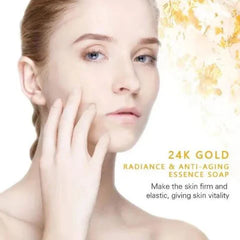 Dr.Rashel 24K Gold Radiance & Anti Aging Essence Soap - 100g DR.Rashel