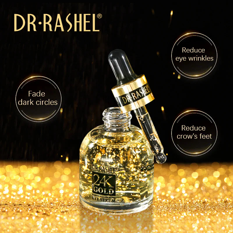 Dr.Rashel 24K Gold Radiance & Anti Aging Eye Serum - 30ml DR.Rashel