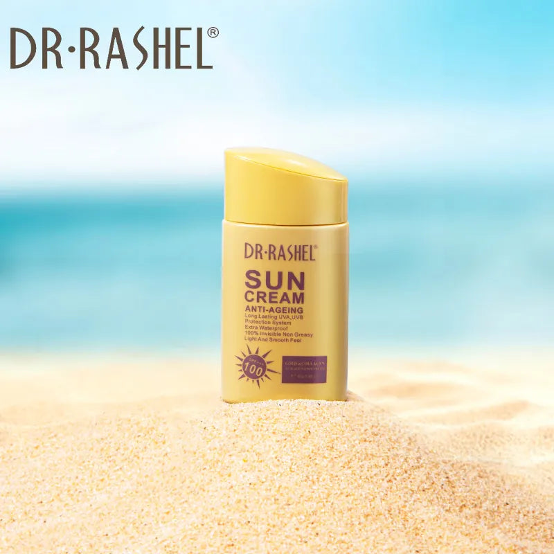 Dr.Rashel Anti Aging SPF+++ 100 Sun Cream - 80g DR.Rashel
