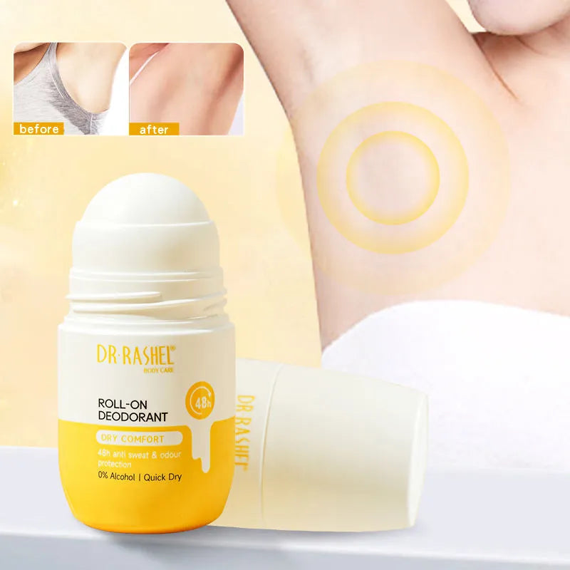 Dr. Rashel Dry Comfort Roll-On Deodorant 48H Protection - 50ml Dr. Rashel