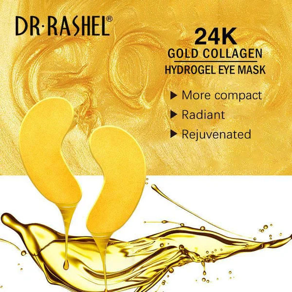 Dr.Rashel Hydrogel 24K Gold Eye Mask - 60pcs DR.Rashel