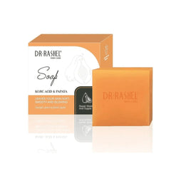 Dr.Rashel Kojic Acid And Papaya Soap for skin soft and glowing - 100g DR.Rashel