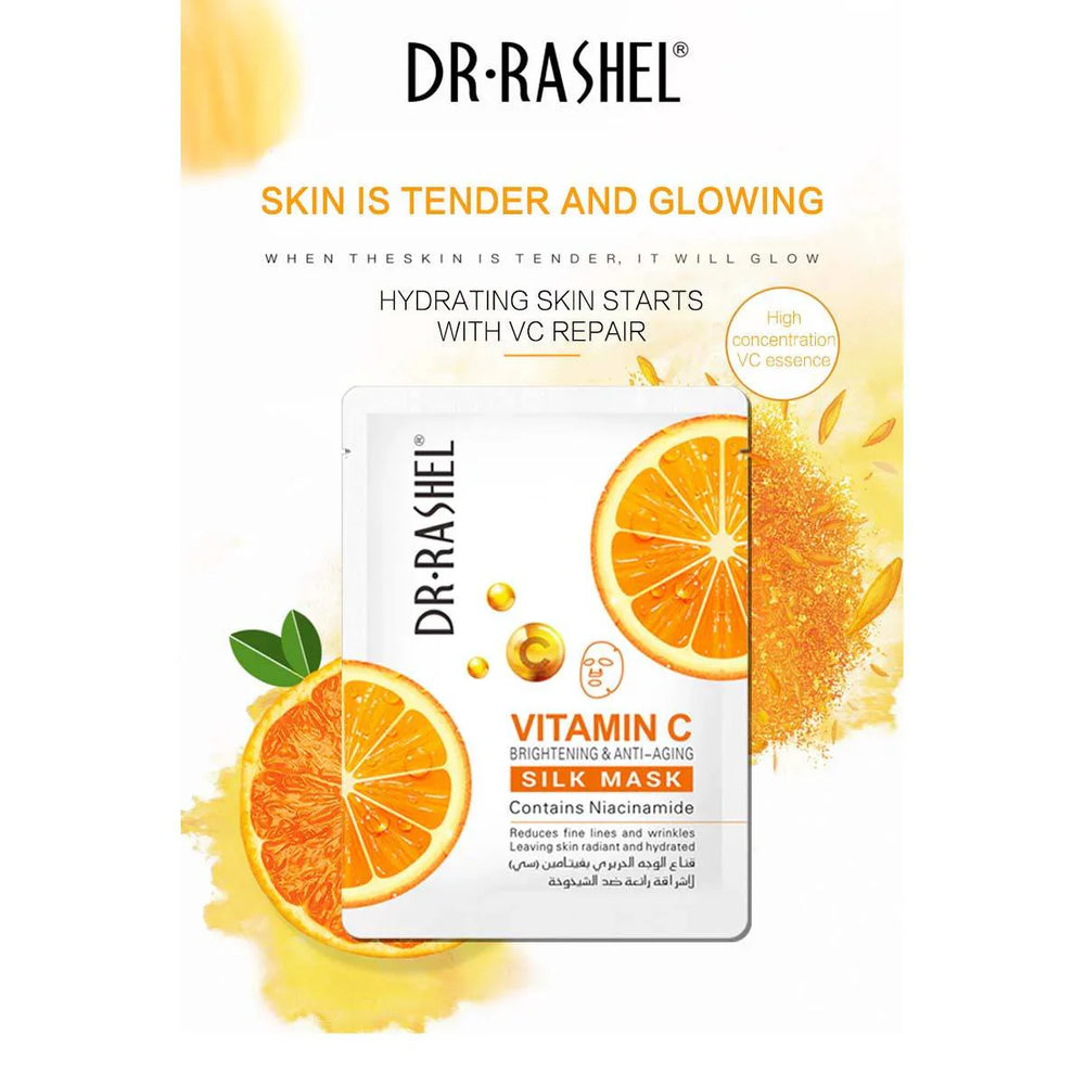 Dr.Rashel Vitamin C Brightening & Anti-Aging Silk Mask DR.Rashel