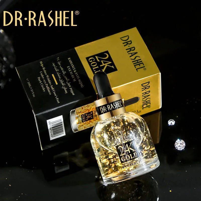 Dr.Rashel 24K Gold Radiance & Anti Aging Eye Serum - 30ml DR.Rashel