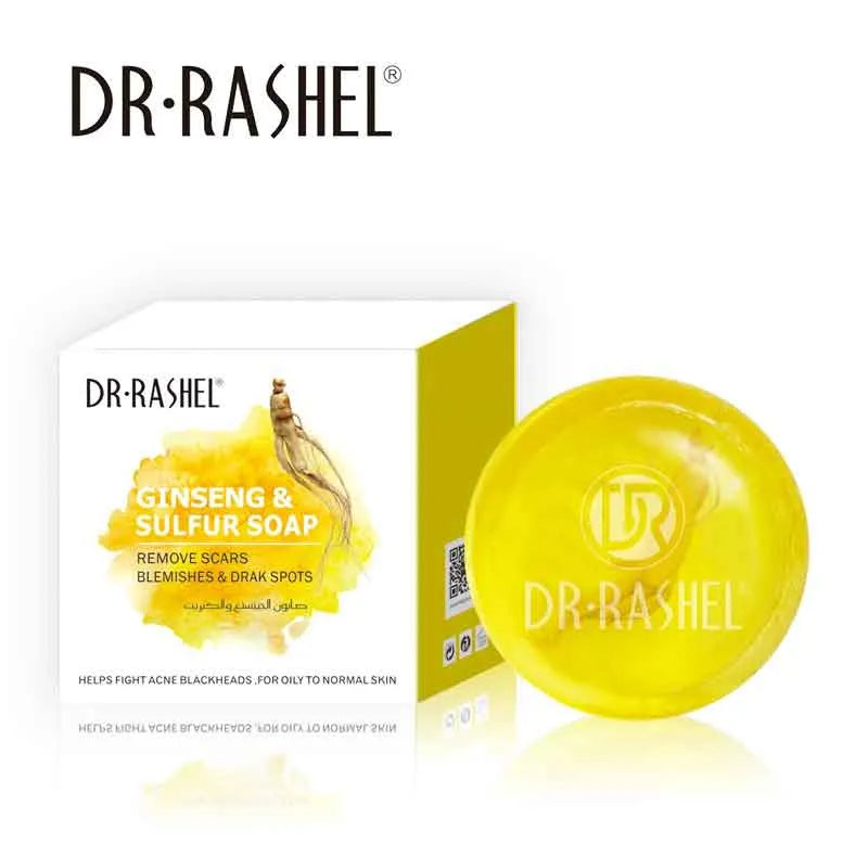 Dr.Rashel Ginseng & Sulfur Removes Scars & Dark Spots Soap – 100g DR.Rashel