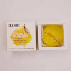 Dr.Rashel Ginseng & Sulfur Removes Scars & Dark Spots Soap – 100g DR.Rashel