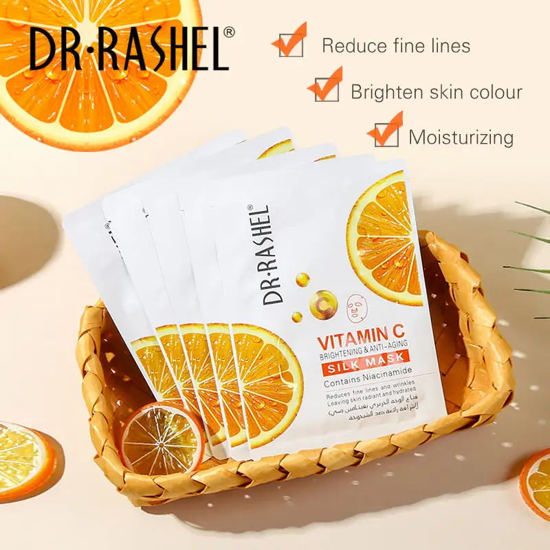 Dr.Rashel Vitamin C Brightening & Anti-Aging Silk Mask DR.Rashel