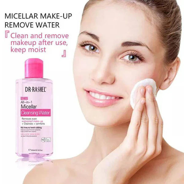 Dr. Rashel All-in-1 Micellar Cleansing Water Pink - 110ml DR.Rashel