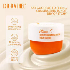 Dr Rashel Vitamin C Brightening & Moisturizing Body Butter - 250g DR.Rashel
