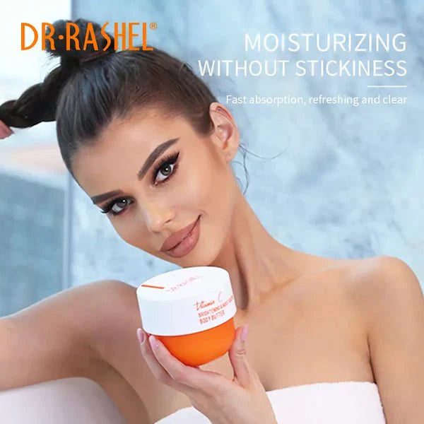 Dr Rashel Vitamin C Brightening & Moisturizing Body Butter - 250g DR.Rashel