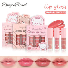 Dragon Ranee Mirror Lip Gloss 3Pcs Set Dragon Ranee