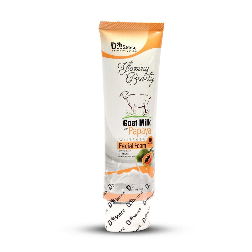 Glowing Beauty Goat Milk Papaya Facial Foam 100Ml Glowing Beauty