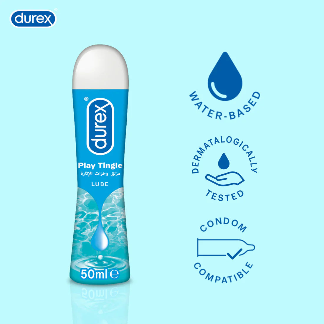 Durex Play Tingle Lubricant - 50ml Durex